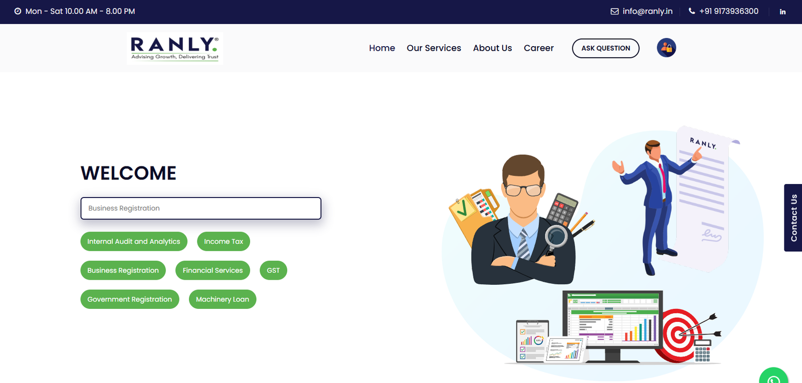 Website redesign
